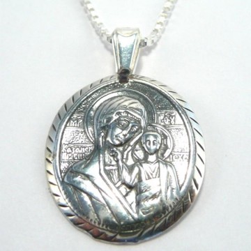 Icon medajong i sølv